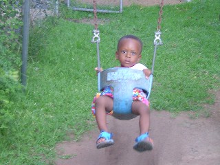 Child in Swing